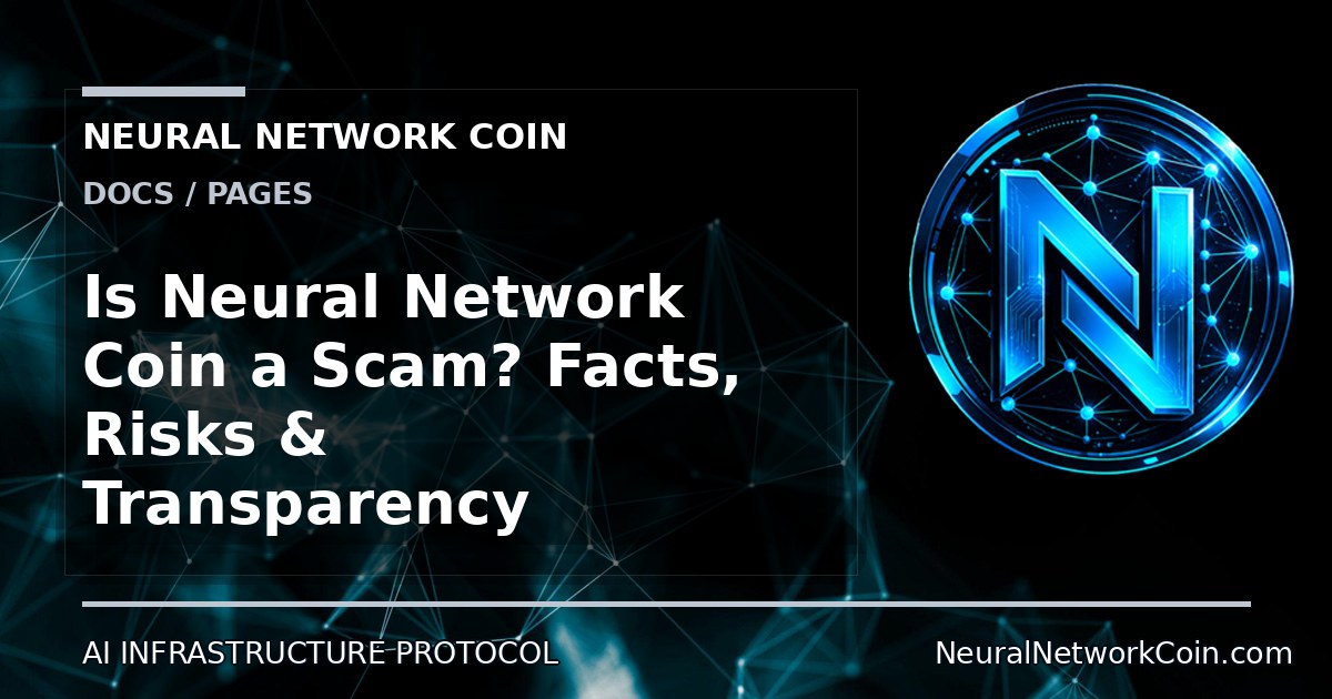 Is Neural Network Coin a Scam? Facts, Risks & Transparency